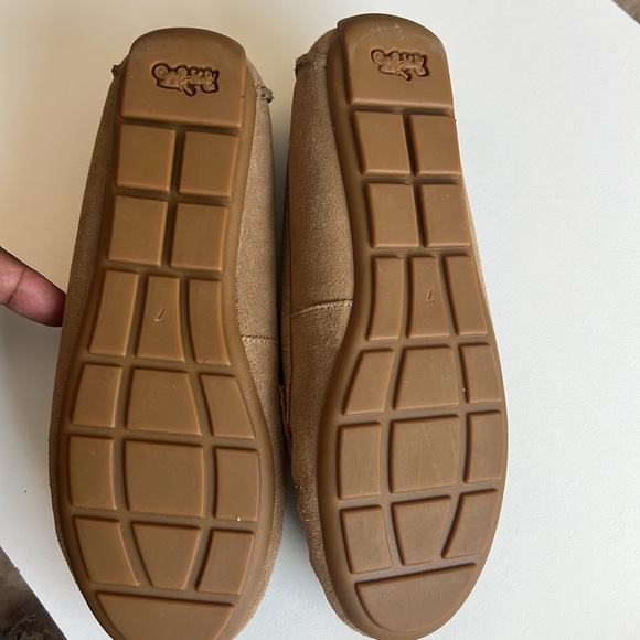 Coach Marley Suede Loafers Size 7 W Original Box - Picture 5 of 7